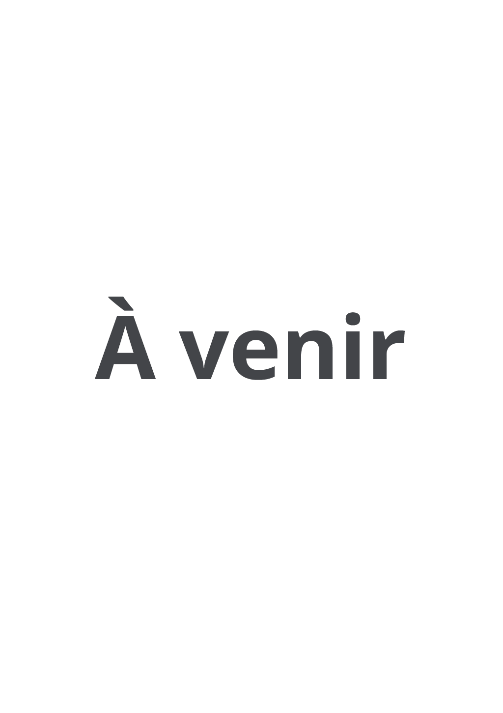 A-venir