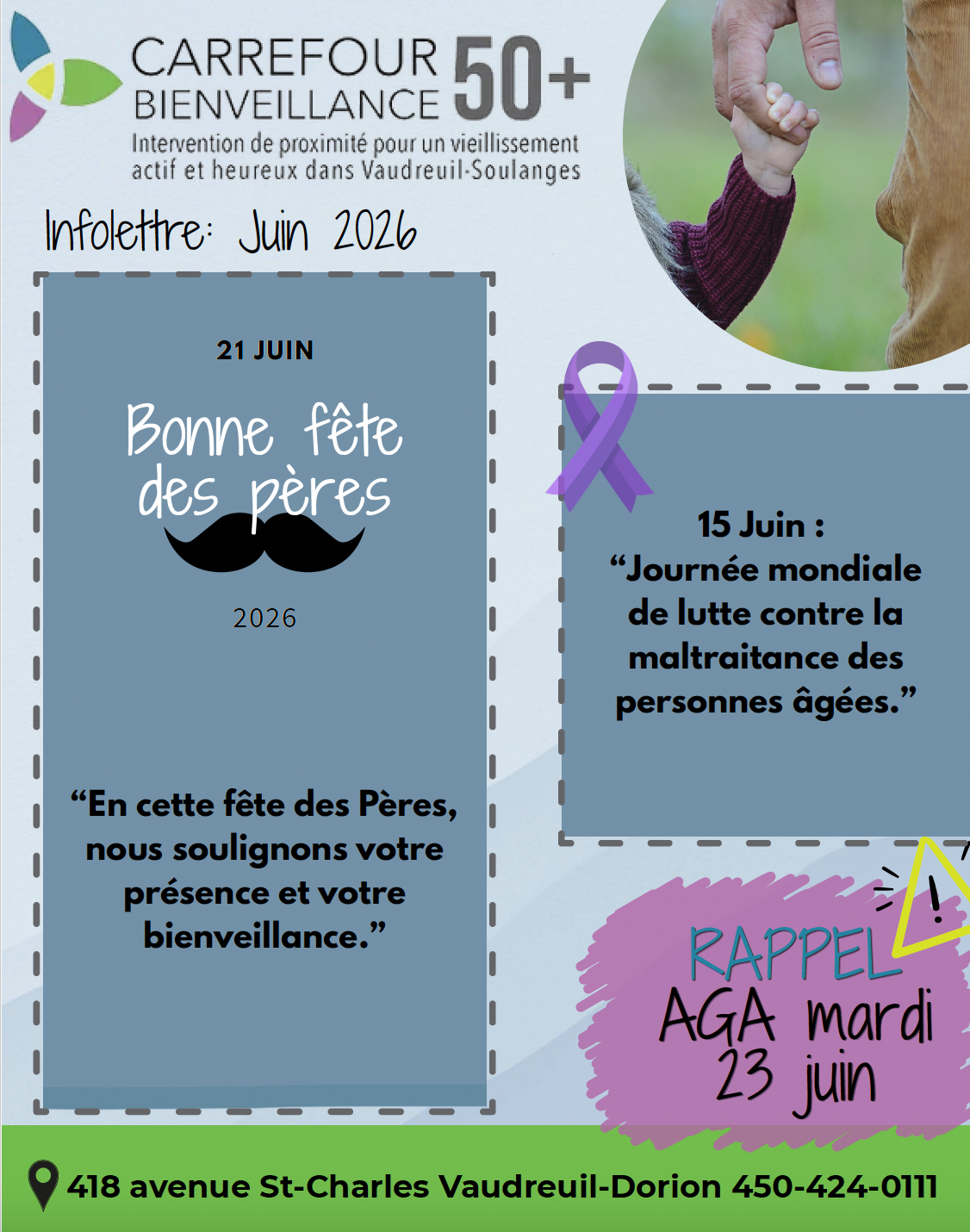 Carrefour Bienvaillance 50+ Newsletter in French